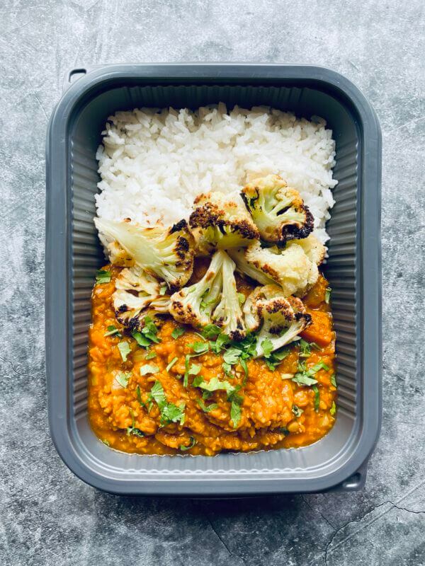 MONDAY: 
Lentil Dahl - Basmati Rice (veg) - Roasted Cauliflower
