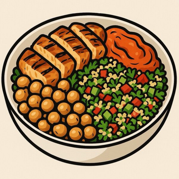 Grilled Chicken - Bulgur - Chimichurri 
(MONDAY 02-03-2026)