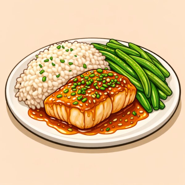 Miso Glazed Cod - Basmati Rice - Green Beans
(WEDNESDAY 18-02-2026)